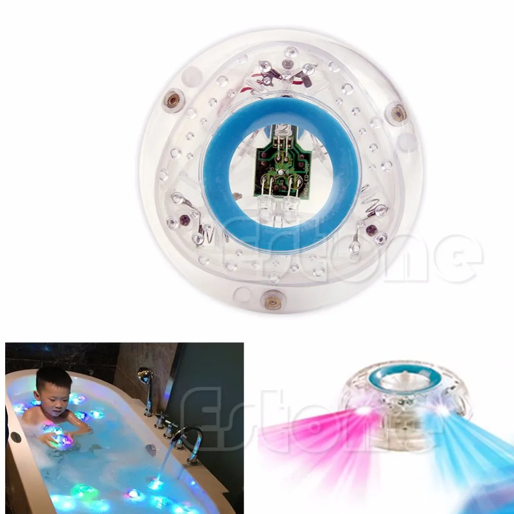 

2018 NEW Funny In the Tub Make Bath Fun Color Changing Kids Bath Funny LED Light Toy