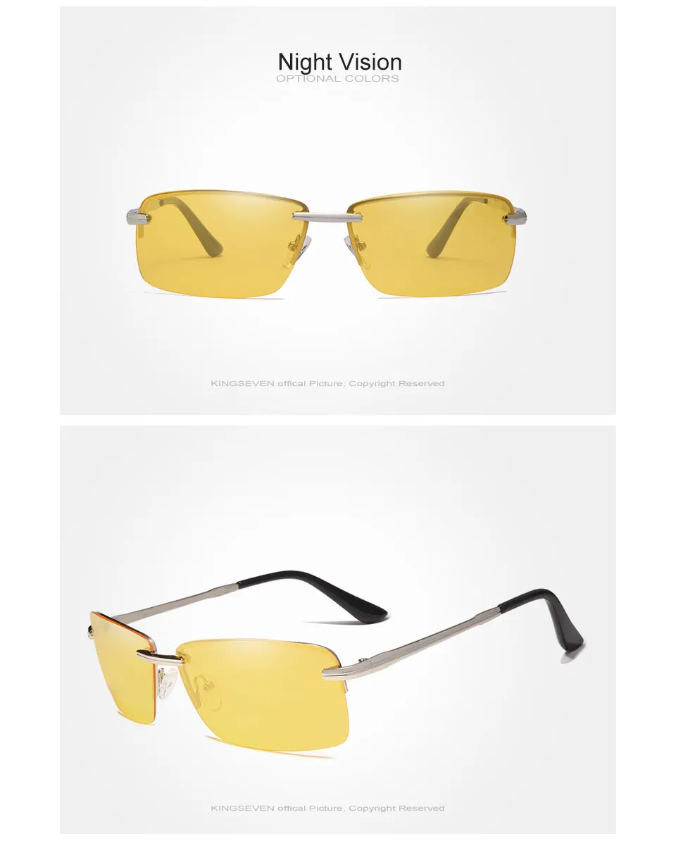 KINGSEVEN Брендовые мужские модные поляризационные солнцезащитные очки для вождения, пластиковые очки с защитой от ультрафиолета, дизайнерские солнцезащитные очки для путешествий