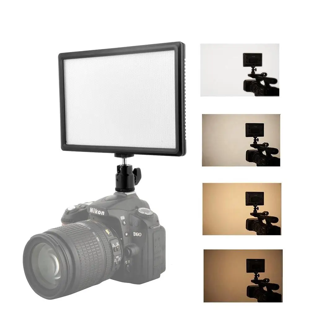 

Dimmable Photography Lighting Led Video Studio Light Panel 116leds Dual Color Temperature Video Photo Light For Camera