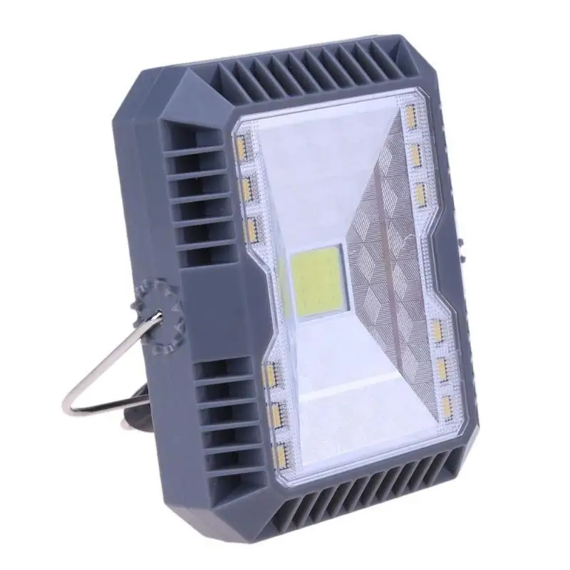 

Solar Floodlight Spotlight 3 Modes USB Rechargeable Working Camping Lamp