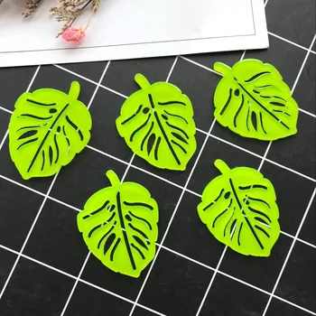 

30*42mm 10pcs/lot flatback resin leaves resin scrapbook diy
