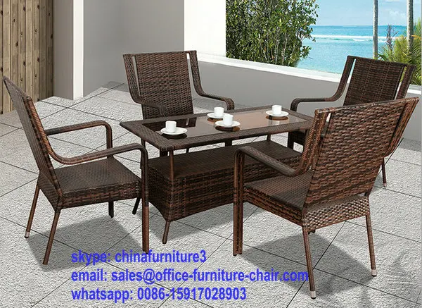Venta caliente exterior muebles de rattan mimbre de plástico ocio ... Venta caliente exterior muebles de rattan mimbre de plástico ocio ...