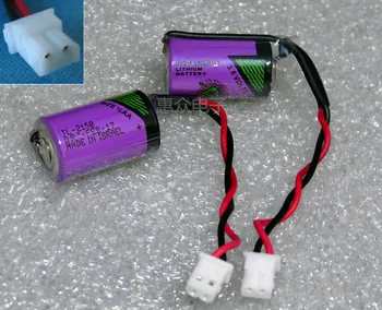 

10pcs Original New For TADIRAN TL2150 TL-2150 1/2AA ER14250 14250 3.6V PLC Lithium Battery with KTS Plugs Free Shipping