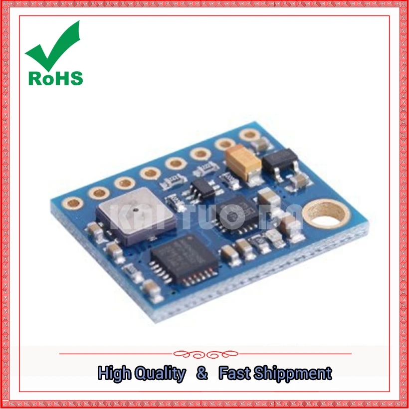 

GY-88 MPU-6050 HMC5883L BMP085 10DOF flight control sensor module board