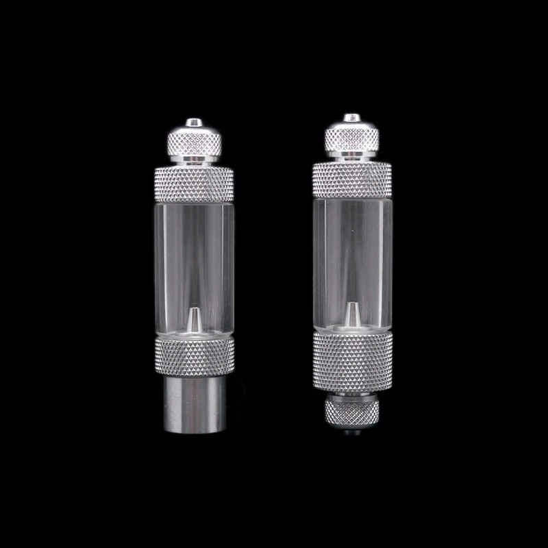 2 шт. металла co2 Таблица лимит интерфейс общий Аквариум счетчик пузырьков diy