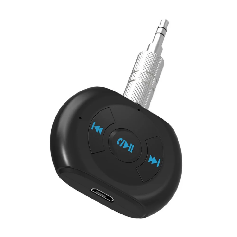 

DASENLON Bluetooth Receiver, Hands-free Car Kits Stereo Audio Adapter