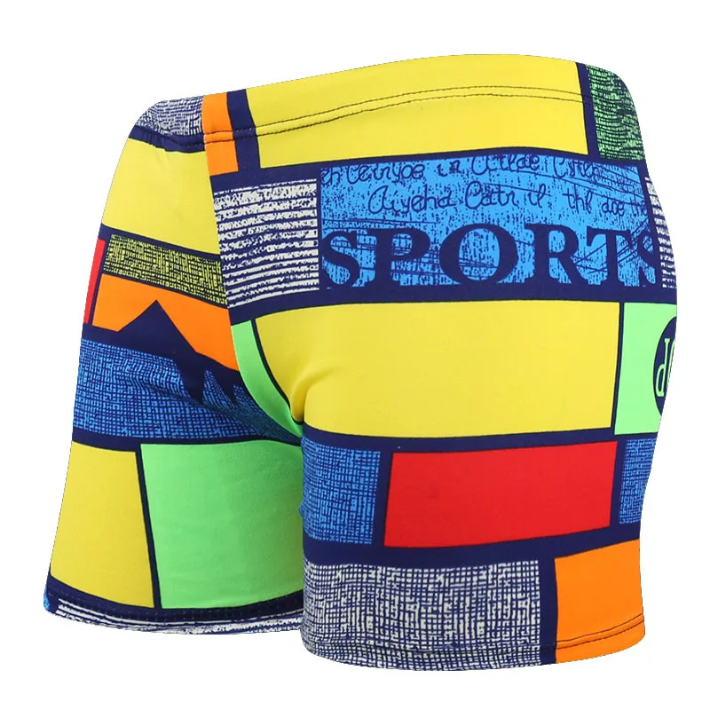 

Men Swim Shorts Swimsuit Swimming Pool Trunks Briefs Multi Patterns Boxer Beach Surf Swimwear Bathing Suit Wear sunga Plus Size