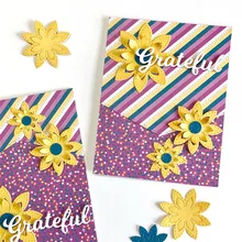 Naifumodo Flower Metal Cutting Dies Cutting Scrapbooking  and Embossing Paper Crafts Die Cut Stencil New DIY Crafts Frame Dies