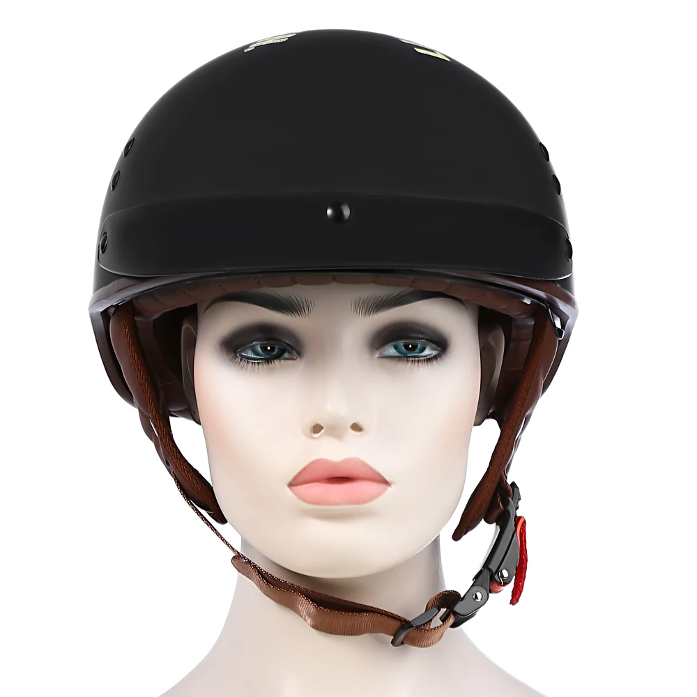 TORC T-55 мотоциклетный шлем с открытым лицом холодная защита Кафе Racer головной убор