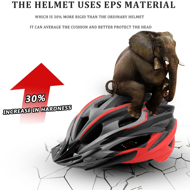 Высокое качество для велоспорта шлем ультралегкий EPS+ PC крышка MTB дорожный велосипед шлем интегрально-плесень Велоспорт Шлем
