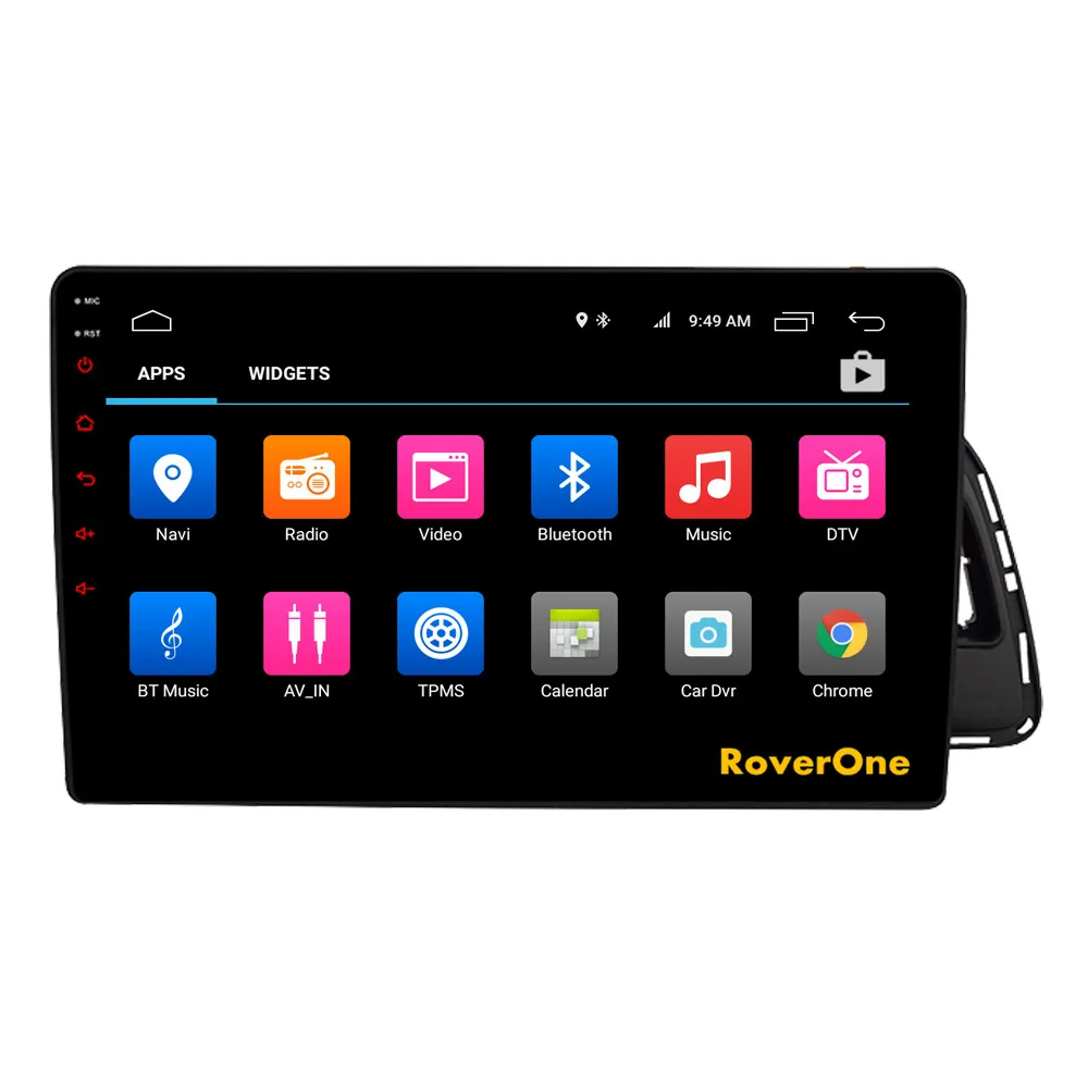 Sale RoverOne Car Multimedia Player For Audi Q5 2010 - 2018 Android 9.0 Autoradio Bluetooth Radio Stereo GPS Navigation DSP Head Unit 6