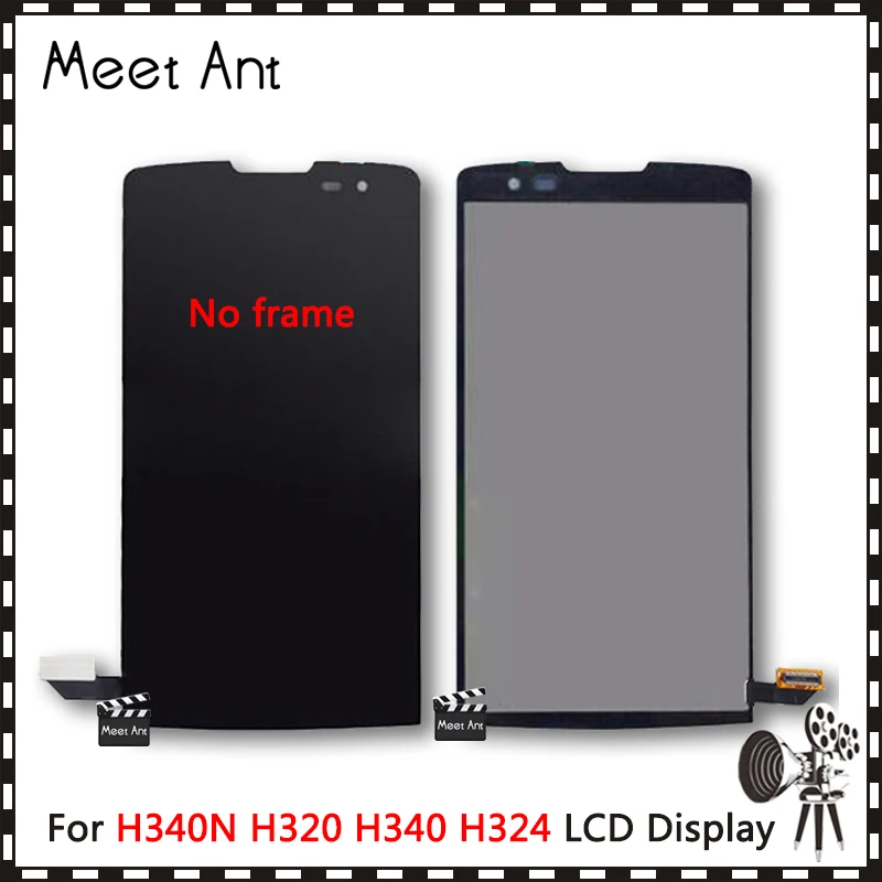 

High Quality 4.5'' For LG LG Leon H340N H320 H340 H324 C50 MS345 Y50 LCD Display Screen With Touch Screen Digitizer Assembly