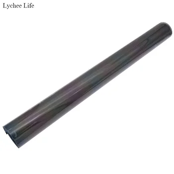 

Lychee Life Fashion Reflective Iridescence Fabric For Garment Crafts Decor Brilliant Reflecting Light Fiber Fabric