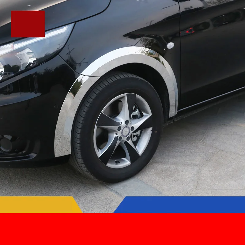 

lsrtw2017 abs car wheel arches trims for mercedes benz vito 2014 2015 2016 2017 2018 2019 w447