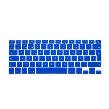 

ESP Spanish Keyboard Skin Cover 3PCS For Macbook Mac Book 13 15 EU UK Europe Version Silicone Laptop Keyoboard Protector Film