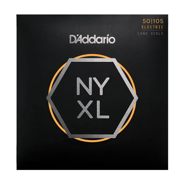 D'addario NYXL с никелевой обмоткой для бас-гитары, Длинные весы, NYXL4095 NYXL45100 NYXL45105 NYXL50105 NYXL45130(5-струны для бас-гитара