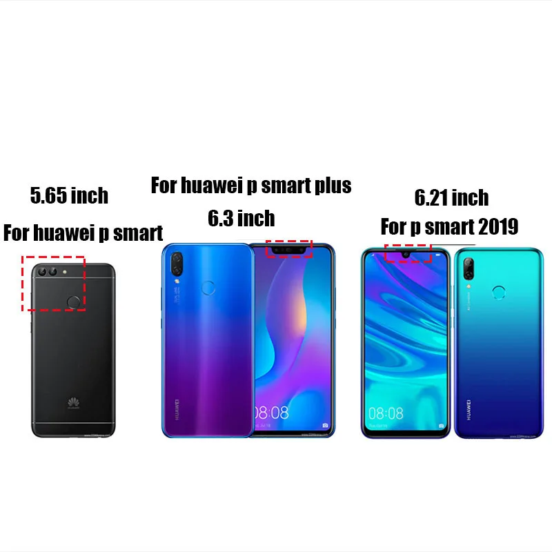 SemgCeKen роскошный оригинальный стеклянный зеркальный чехол для huawei p smart plus 2019 Z