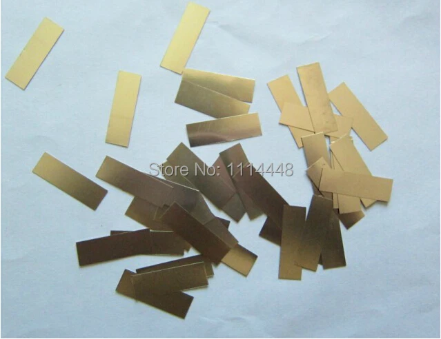 100pcs/lot 0.12 x 5 26mm Nickel Plated Steel Strap Strip Sheets for 2P 18650 battery spot welding | Инструменты