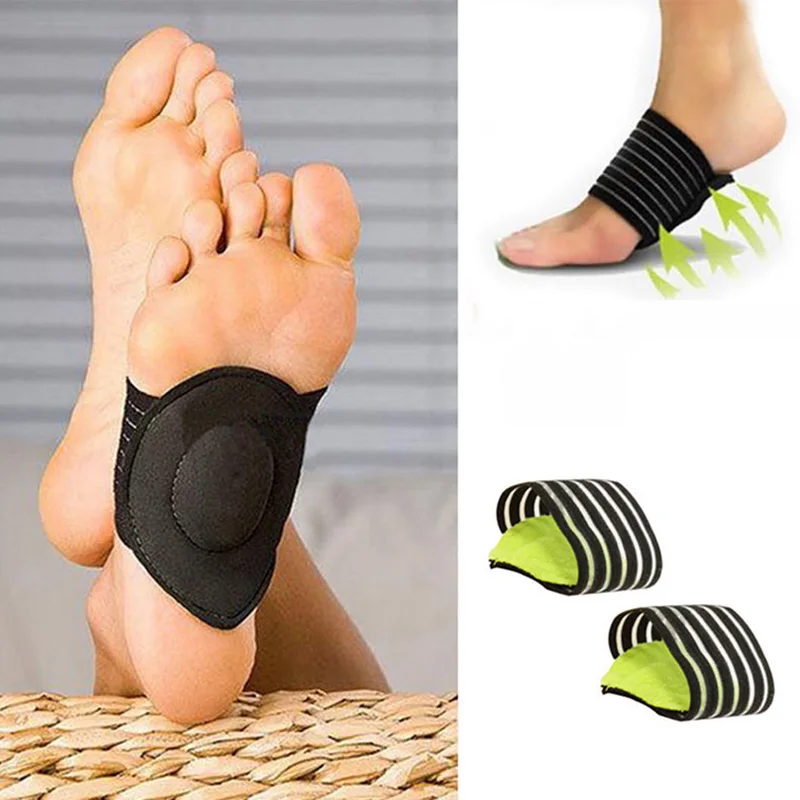 

1 Pair Ankle Heel Pain Relief Plantar Fasciitis Insole Pads Arch Support Shoes Insert Pad ED-shipping