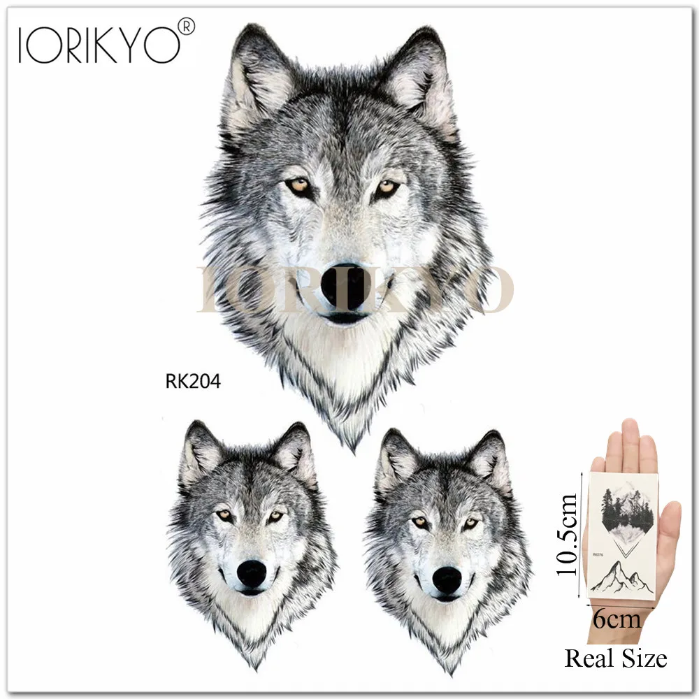 IORIKYO черная хна цветок цепи временные татуировки наклейки женский боди арт рука
