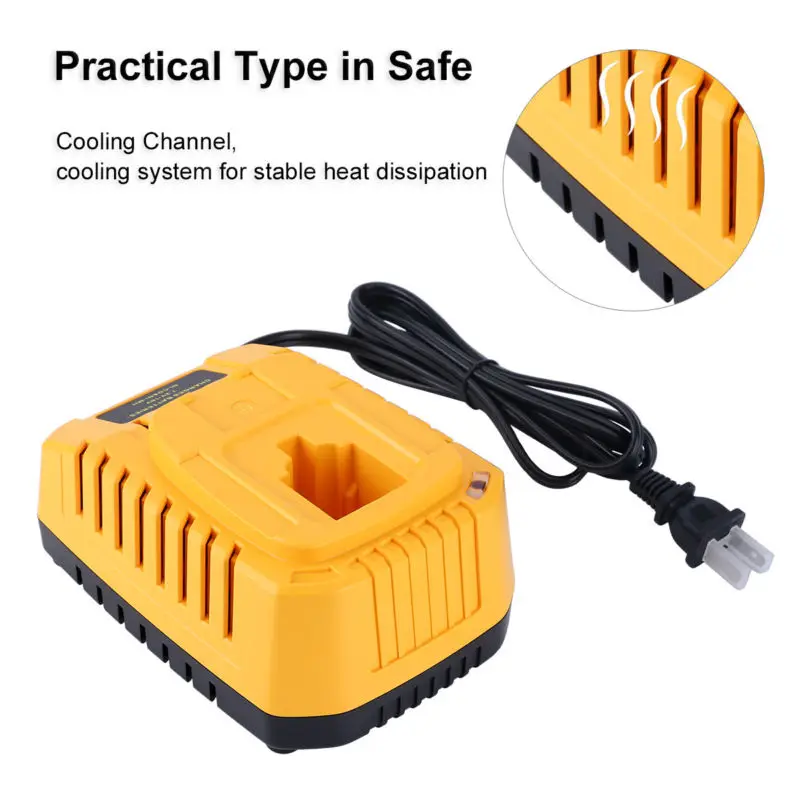 Зарядное устройство 2 а для аккумуляторов Dewalt 18 в 7 12 В 14 4 Ni CD MH DE9057 DC9071 DC9091