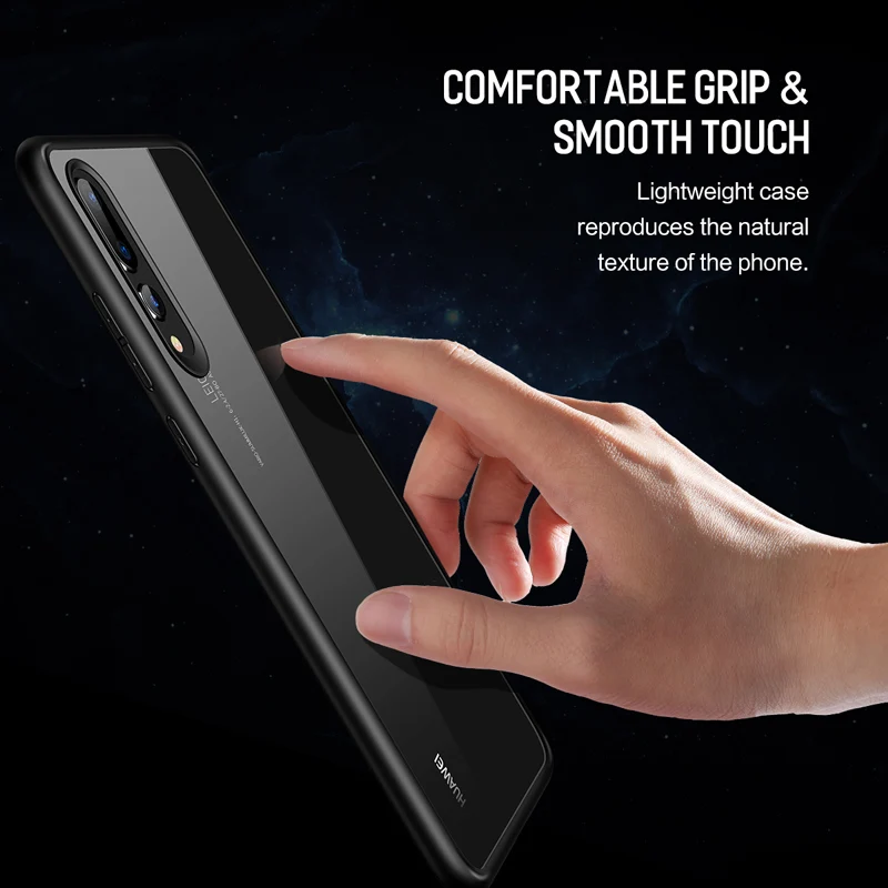 Рок для huawei p 30 P20/P20 Pro case crystal Clear телефон мягкая защита + гибридный жесткий чехол 20