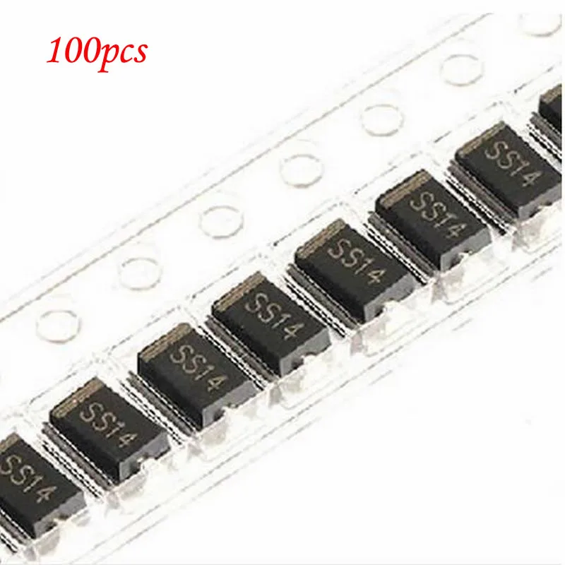 100 шт. sma 1n5819 smd 1A 40 В do 214ac Шоттки диод ss14 Z251|diode ss14|diode 1adiode schottky |