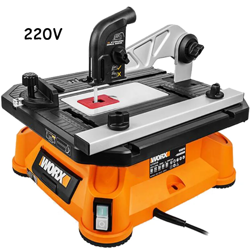 Table Saw Wood Processing Multi-functional Electric Curve Jig Saw Cutting Machine Household Carpentry Tools WX572 Table Saw Wood Processing Multi-functional Electric Curve Jig Saw Cutting Machine Household Carpentry Tools WX572