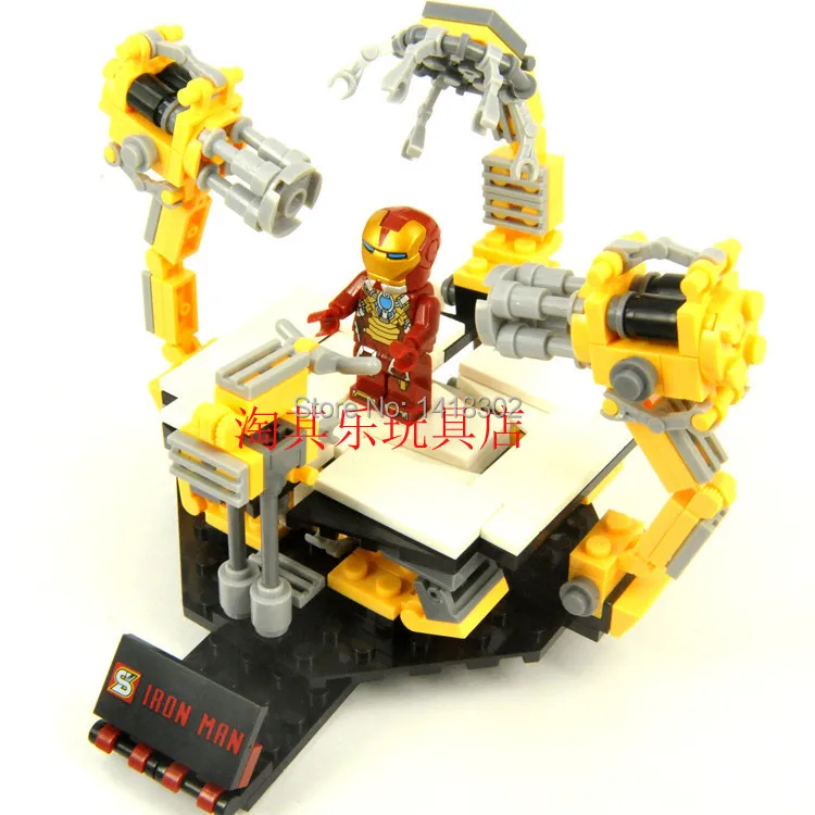 lego iron man gantry