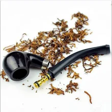 1 шт. 110 мм мини-кальян трубки бакелитовые сигареты элегантные табачные трубки черные прочные курительные трубки