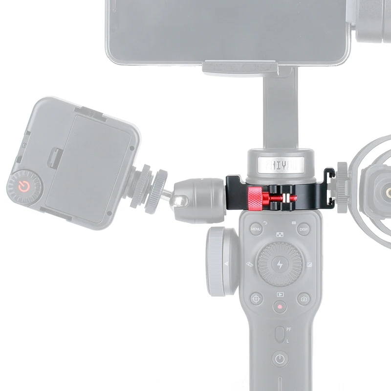Zhiyun السلس 4 الاكسسوارات حلقة جبل حامل المشبك w الباردة حذاء ل ميكروفون LED الفيديو الضوئي الحقل شاشات المحمول Videomakers Zhiyun السلس 4 الاكسسوارات حلقة جبل حامل المشبك w الباردة حذاء ل ميكروفون LED الفيديو الضوئي الحقل شاشات المحمول Videomakers