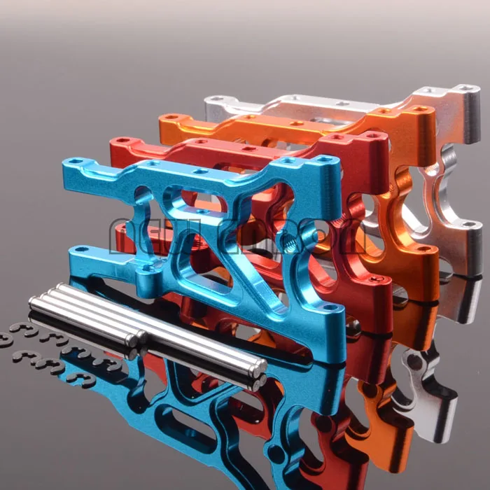 

WR80005 2P HPI WR8_flux Aluminum Rear Lower Suspension Arm For 1/10 RC 107900 4Color