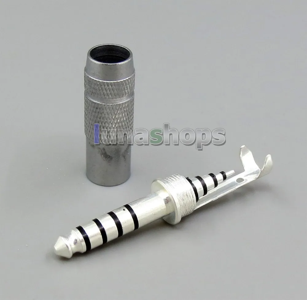 LN006184 Silver Plated 4 4mm Headphone Earphone Adapter For Sony PHA 2A TA ZH1ES NW WM1Z NW WM1A AMP Player