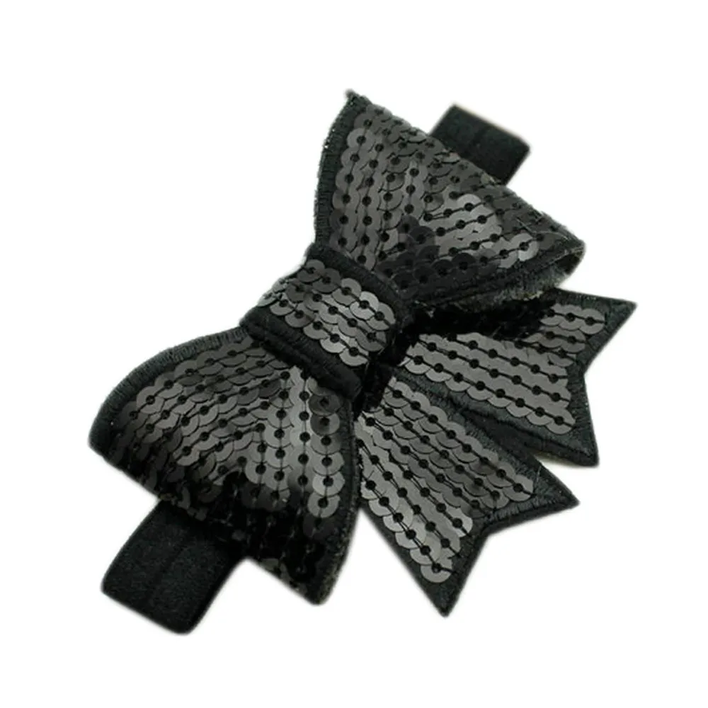 

Ribbon Bow Hairband Sequins Girls Headbands Handmade MM5.9