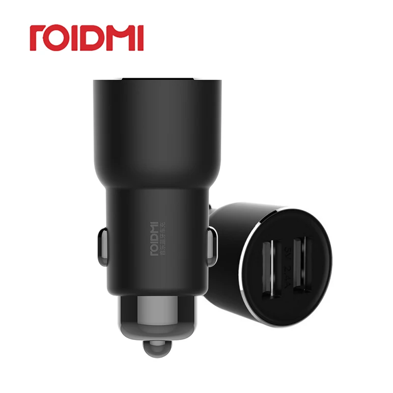 

Original Xiaomi Roidmi 3S Bluetooth Car Charger 5V 3.4A Music Play FM Transmitter Sharpnel Type Fit for All Car Brands