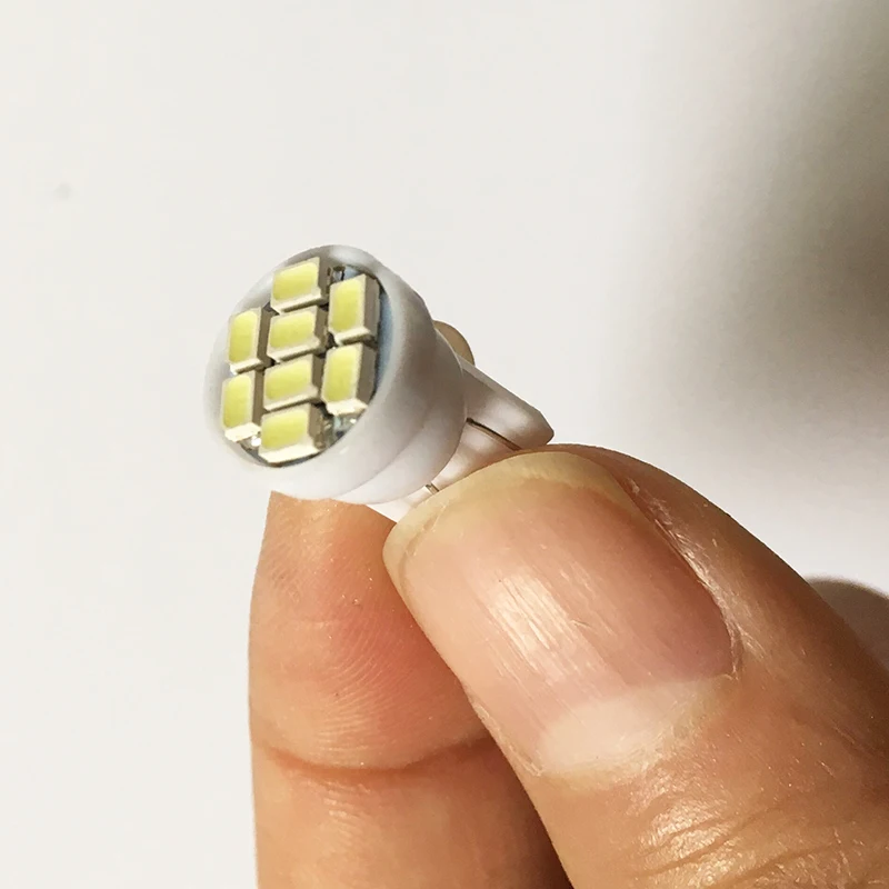 100x12V 24V Led T10 8 smd 1206 автомобильный светильник 194 168 192 W5W 3020 Авто клиновидный ing
