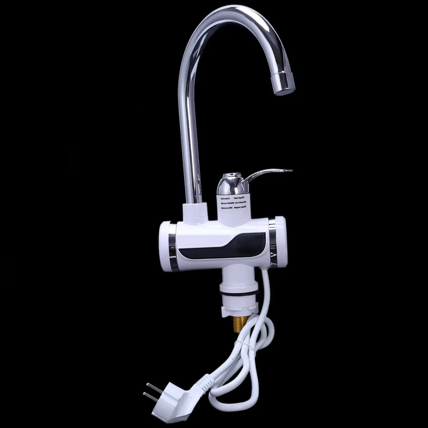 LBER ЕС Plug Электрический кухонный водонагреватель нажмите Instant Hot водопроводный кран нагреватель холодного нагрева Tankless мгновенная вода
