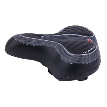 

Comfortable Wide Big Bum Bike Bicycle Gel Saddle Pad Cruiser Extra Sporty Soft Saddle Seat Cover For MTB Road Bike