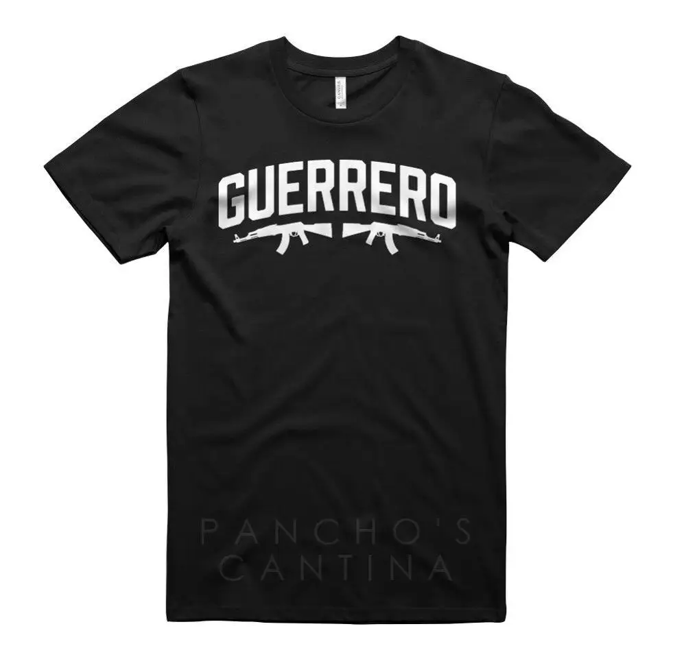 

T-Shirt Men 2019 New Guerrero Shirt Mexico T-Shirt Black White Olmecas de GRO
