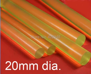 

20mm diameter 500mm length PU rod RUBBER SPRING bar polyurethane Elastic rubber round stick