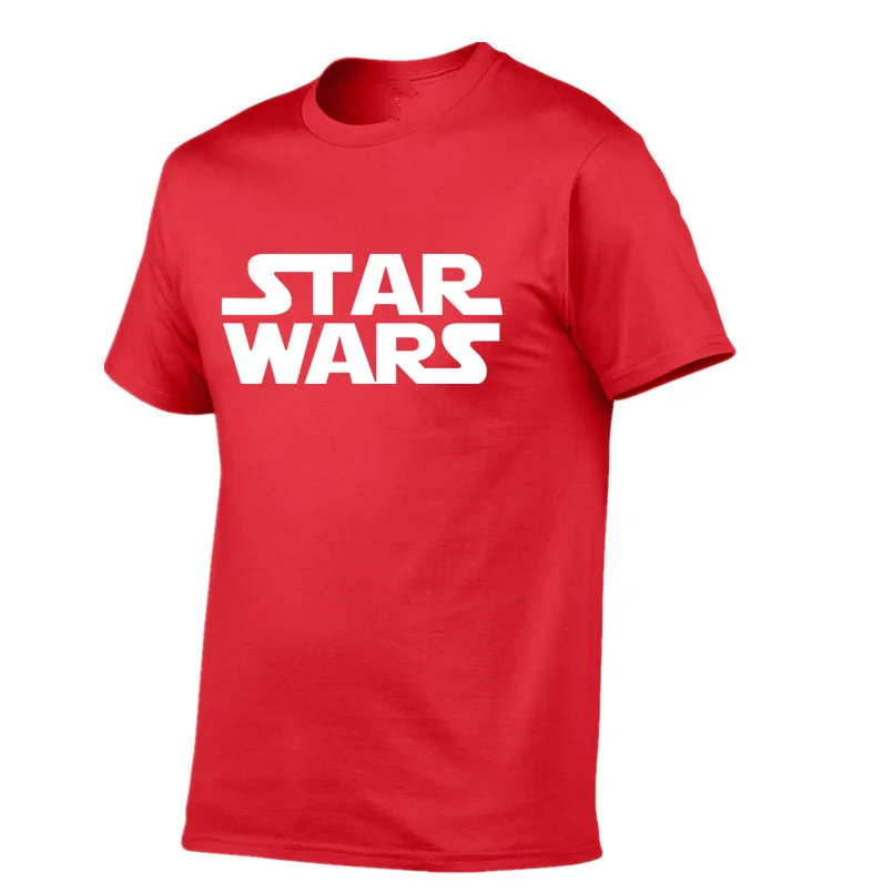 Star Wars печатных Для мужчин s Для мужчин футболка Camisetas Masculinas манга Курта Camisa Masculina футболка Размеры XS-2XL