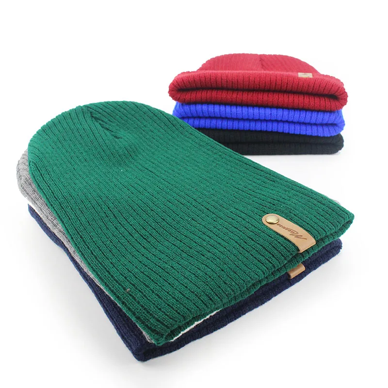 Шапка бини вязаная|fashion knit hat|knitted hatwinter hats for men |