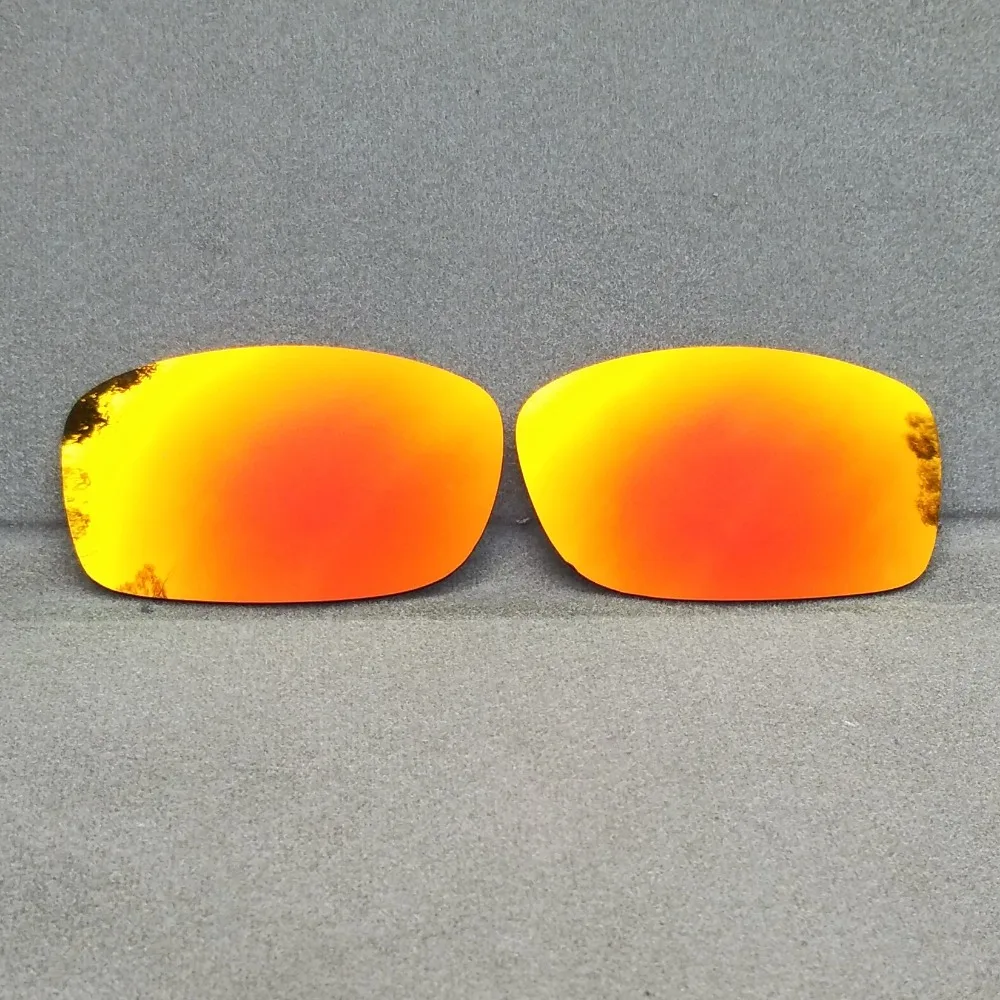 

Orange Red Mirrored Replacement Lenses for Fives 2.0 Sunglasses Polarized 100% UVA & UVB Anti-scratch