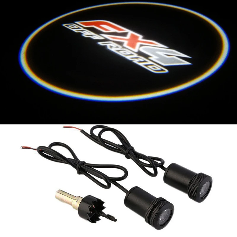 

AEING 2pcs FX4 OFFROAD LED Door Logo Ghost Shadow Lights LED Courtesy Door Projector Lamps For Ford F150 FX4 OFFROAD