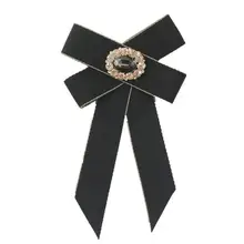 Регулируемый шейный цветок галстук в горошек Полосатый для взрослых женщин Студенческая девушка Вечеринка косплей аксессуар