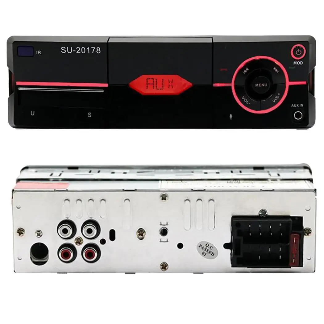 Автомобильный Mp3 плеер FM Радио Bluetooth громкой связи TF USB AUX автомобильный