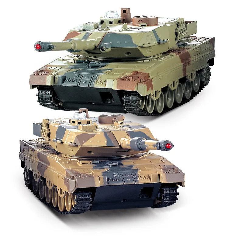RC Tank 2.4G Battle sets pair with two Tanks 552 Rechargeable battery