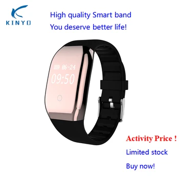 

Activity Price fitness tracker smart bracelet heart rate smart band sports tracker message call reminder wristband pk mi band 3