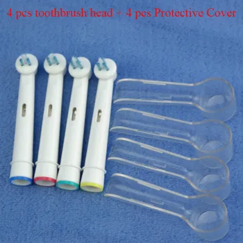 

4 pcs Replacement Electric Toothbrush Heads Generic For Oral B Interspace Power Tip IP17-4 Brushes Head Clean Teeth Tools