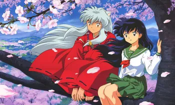 

Mother's Day Gift InuYasha Anime InuYasha & Kagome 95 x 55 CM Mini Single-layer Baby Blanket #38747